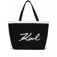 Сумка тоут Karl Lagerfeld, черный