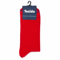 Носки Tezido, размер 41-46, красный/синий