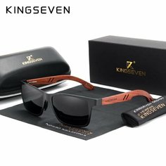 Солнцезащитные очки KINGSEVEN, черный