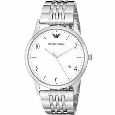 Наручные часы EMPORIO ARMANI Luigi, серебристый, белый