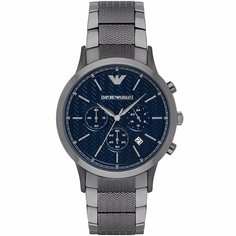 Наручные часы EMPORIO ARMANI Renato, серый/синий