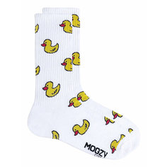 Носки MOGZY, размер 36-40, белый/желтый