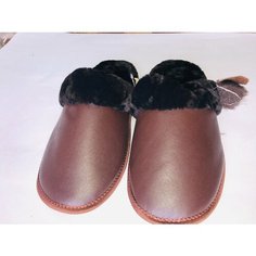 Тапочки LAMB BOTTI, размер 47, коричневый