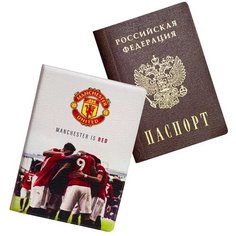 Обложка для паспорта ZEKEKS, белый, красный