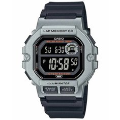 Наручные часы CASIO Collection, черный/серебряный
