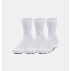 Носки Under Armour, комплект, 3 пары, размер L, white/mod gray