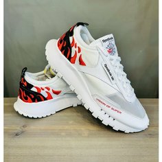 Кроссовки Reebok CL Legacy, размер 4.5, белый/красный