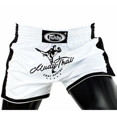 Шорты спортивные Fairtex, размер M, белый