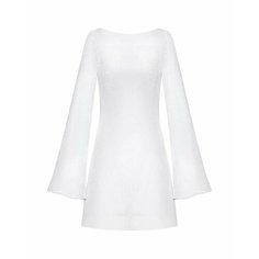 Платье RO.KO.KO Sparkling mini dress white, размер S, white