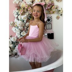 Платье LUCHE, размер 116, розовый