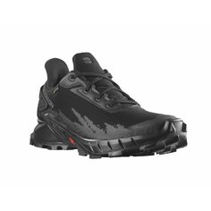 Кроссовки Salomon ALPHACROSS 4 GTX, полнота F (EU)/ на среднюю стопу, размер 5.5, чёрный