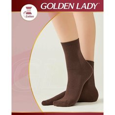 Носки Golden Lady, комплект, 10 пар, размер 39-41, moka