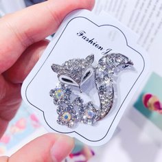 Брошь, "ЛисенокSilver" Sv Profit