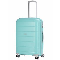 Чемодан Robinzon Malta, 65 л, размер M, морская волна