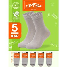 Носки Omsa размер 35-38 (20-22), , светло-серый