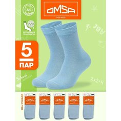 Носки Omsa размер 35-38 (20-22), , голубой