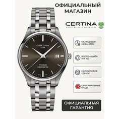 Наручные часы Certina, коричневый