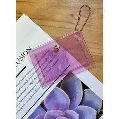 Кошелек , фактура гладкая, сиреневый Home Salon