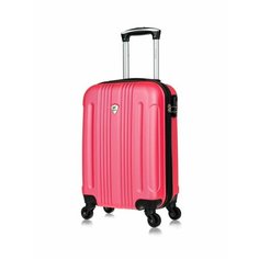 Чемодан Lcase Bangkok, 29 л, размер XS, розовый