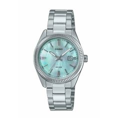 Наручные часы CASIO Collection, перламутровый голубой