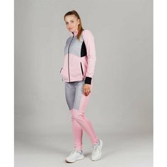Брюки Nordski спорт, размер XL, серый, розовый