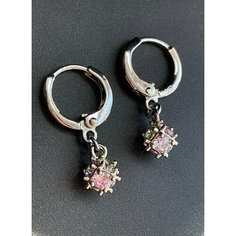 Серьги с подвесками XUPING JEWELRY, циркон, серебряный