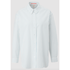 Рубашка Q/S by s.Oliver, размер 40, aqua stripes