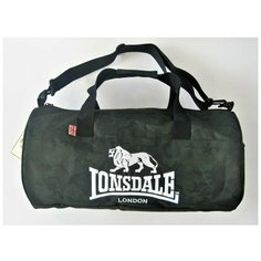 Сумка спортивная LONSDALE, 30 л, 48х25х25 см, зеленый