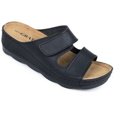 Шлепанцы Dina Grata, размер 36, черный Дина Грата