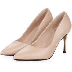 Туфли лодочки Velvet, размер 35, бежевый