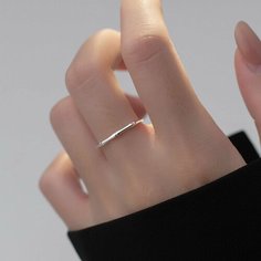 Кольцо, безразмерное, серебряный Top Staly Store