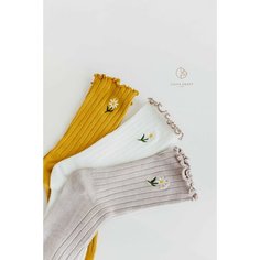 Носки Liliya Sweet, размер 34-40, горчичный