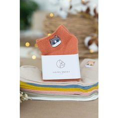 Носки Liliya Sweet, размер 34-39, персиковый