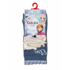 Носки Conte-kids Disney FROZEN-Холодное сердце, размер 16(24-26), , синий