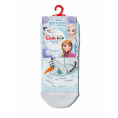 Носки Conte-kids Disney FROZEN-Холодное сердце, размер 22(33-35), , бирюзовый