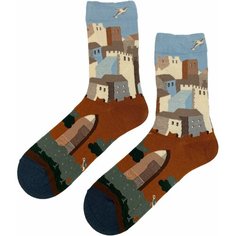 Носки Country Socks, размер 41, коричневый