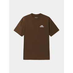 Футболка Butter Goods Organic Tee, размер XL, коричневый