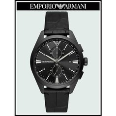 Наручные часы EMPORIO ARMANI Claudio, черный матовый
