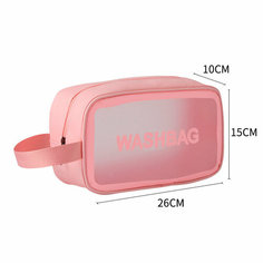 Косметичка 10х15х26 см, , розовый Washbag