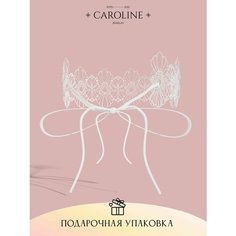 Чокер Caroline Jewelry, длина 30 см, белый