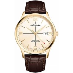 Наручные часы Adriatica Vintage, коричневый