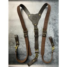 Подтяжки Good Craft, коричневый
