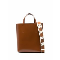 Сумка тоут Marni, коричневый