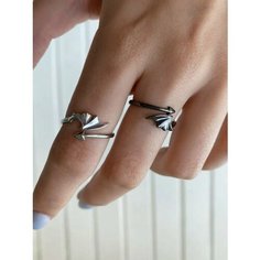 Кольцо MAGIXX, серебристый/черный