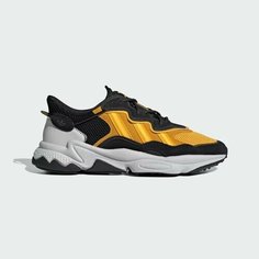 Кроссовки adidas Ozweego, размер UK 8, желтый, черный