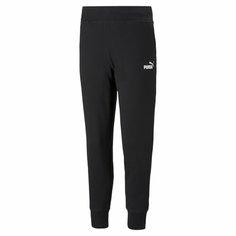 Брюки PUMA ESS Sweatpants FL cl, размер XXS, чёрный