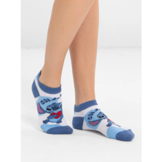 Носки , комплект, 5 пар, размер 35/39, светло-синий Нет бренда