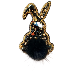 Брошь, кристалл, черный Your Beautiful Brooch