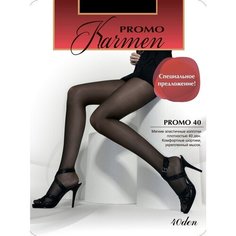 Колготки Karmen Promo, 40 den, размер 4, nero Кармен