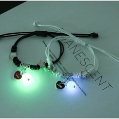 Плетеный браслет, лунный камень, красный Китай